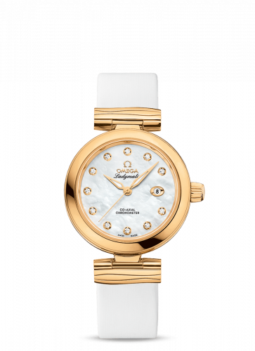 LadyMatic Co-Axial 34 Yellow Gold / MOP