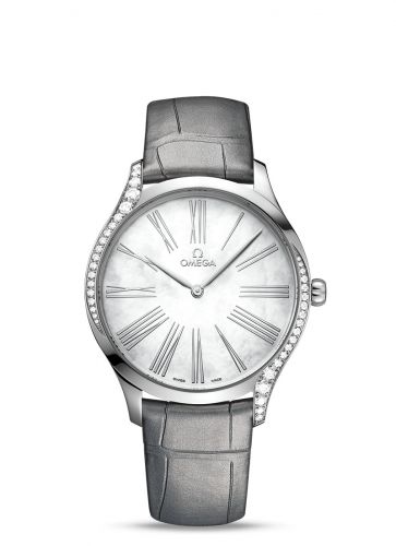 De Ville Trésor 39 Stainless Steel / MOP - Roman / Alligator