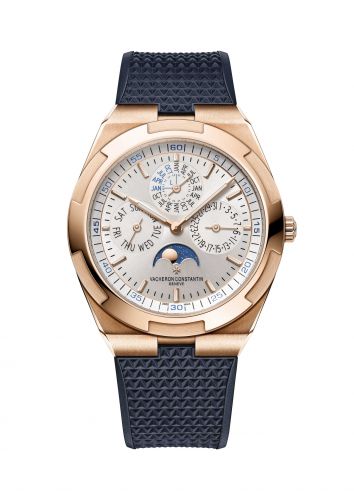 Overseas Ultra-Thin Perpetual Calendar Pink Gold / Silver
