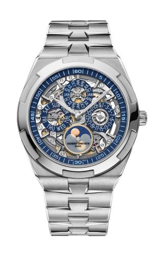 Overseas Ultra-Thin Perpetual Calendar White Gold / Skeleton