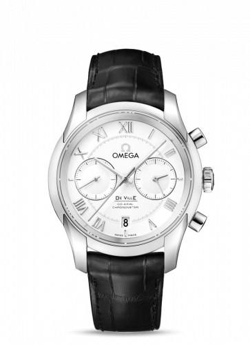 De Ville Co-Axial 42 Chronograph Stainless Steel / Silver