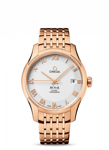 De Ville Co-Axial 41 Red Gold / Silver / Bracelet