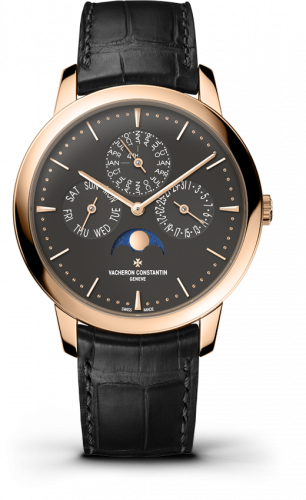Patrimony Perpetual Calendar Pink Gold / Anthracite