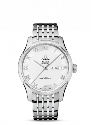 De Ville Hour Vision Master Chronometer Annual Calendar Stainless Steel / Silver / Bracelet