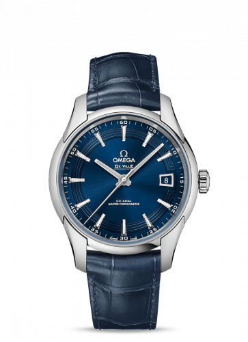 De Ville Hour Vision Master Chronometer Stainless Steel / Blue