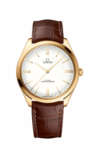 De Ville Trésor Master Chronometer Yellow Gold / White Enamel