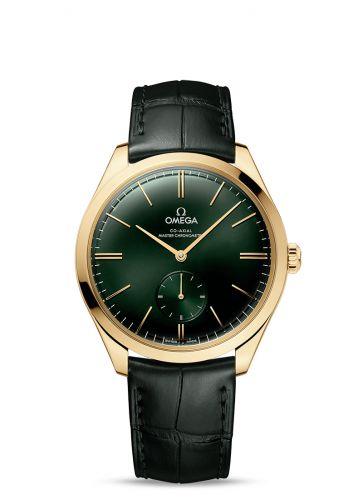 De Ville Trésor Master Chronometer Small Seconds Yellow Gold / Green
