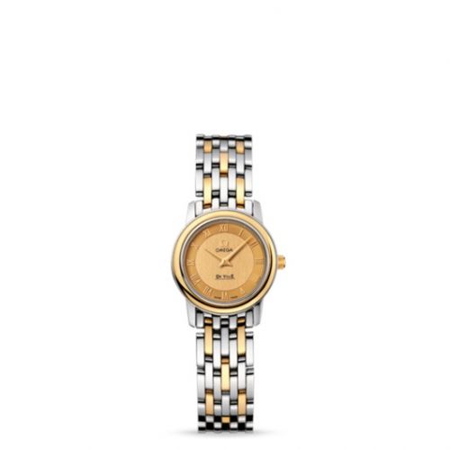 De Ville Prestige Quartz 22 Stainless Steel / Champagne / Bracelet