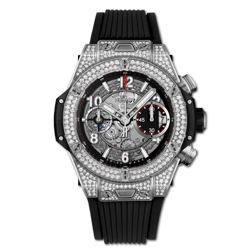 Big Bang Unico 42 Titanium / Pavé / Black