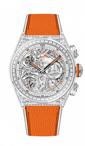Defy El Primero 21 White Gold / Diamond / Skeleton / Fabric / Swizz Beatz
