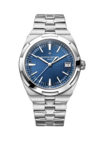 Overseas Date Stainless Steel / Blue