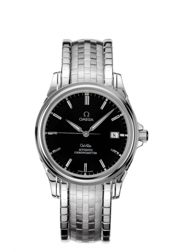 De Ville Co-Axial 37.5 Stainless Steel / Black / Bracelet