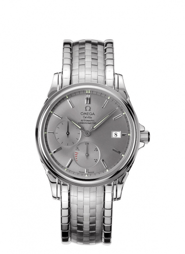 De Ville Prestige Co-Axial 38.7 Power Reserve Stainless Steel / Grey / Bracelet