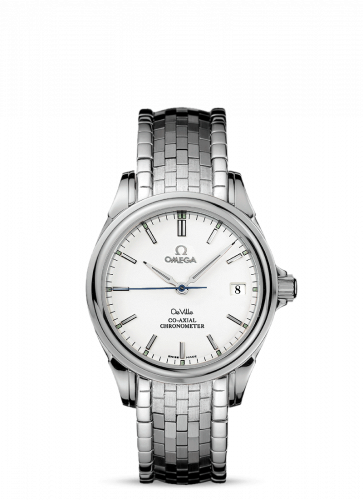 De Ville Co-Axial 35 Stainless Steel / Silver / Bracelet