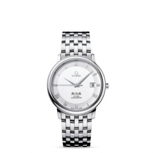 De Ville Prestige Co-Axial 36.5 Stainless Steel / Silver / Bracelet