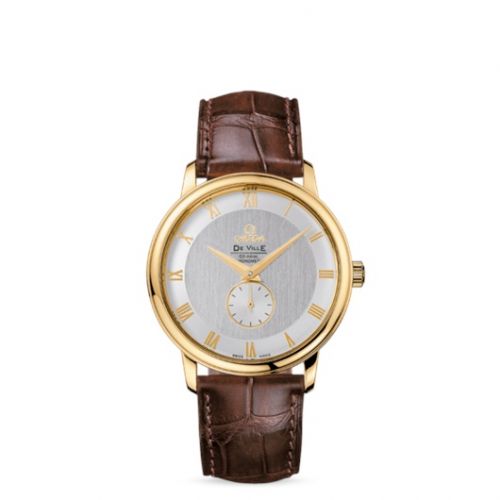 De Ville Prestige Co-Axial 39 Small Seconds Yellow Gold / Silver
