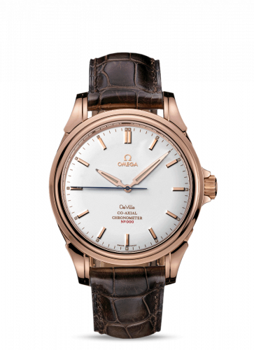 De Ville Co-Axial 44 Red Gold / Opaline