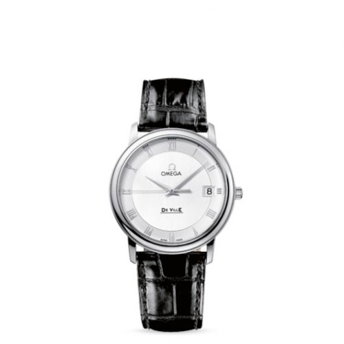 De Ville Prestige Quartz 34.4 Stainless Steel / Silver