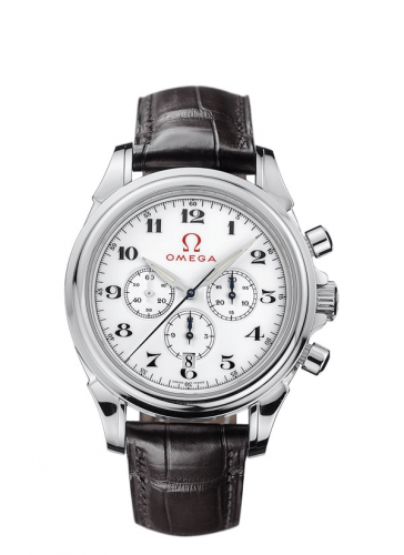 De Ville Co-Axial 41 Chronograph Stainless Steel / White / Olympic