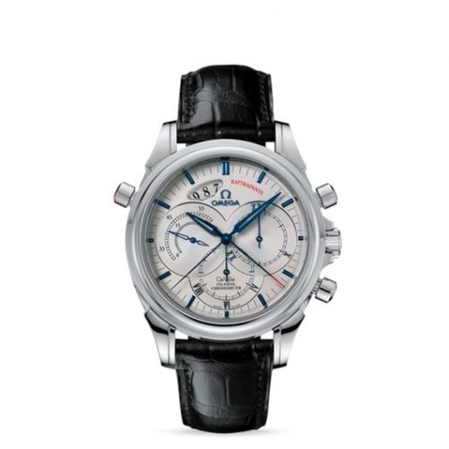 De Ville Co-Axial 41 Chronoscope Rattrapante Stainless Steel / Silver