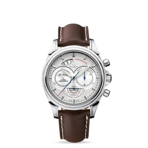 De Ville Co-Axial 41 Chronoscope Stainless Steel / Silver