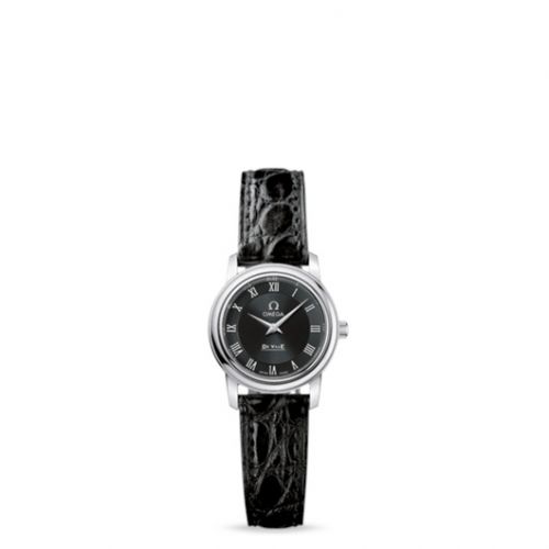 De Ville Prestige Quartz 22 Black / Strap