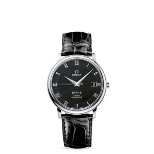 De Ville Prestige Co-Axial 36.5 Stainless Steel / Black