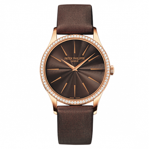 Calatrava 4897 Rose Gold / Chocolate Brown