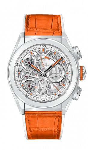 Defy El Primero 21 Ceramic / Skeleton / Fabric / Swizz Beatz