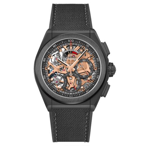 Defy El Primero 21 Black Ceramic / Skeleton / Cordura / Park Lane