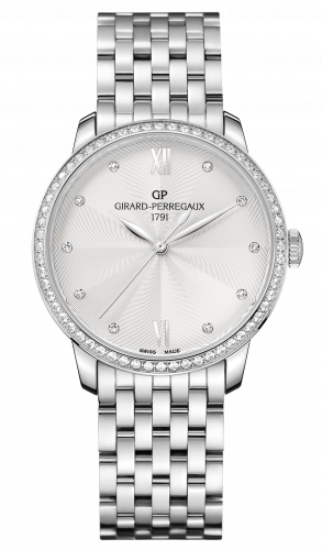 1966 36mm Stainless Steel / Diamond / Silver / Bracelet