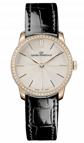 1966 30mm Pink Gold / Diamond / Champagne / Alligator