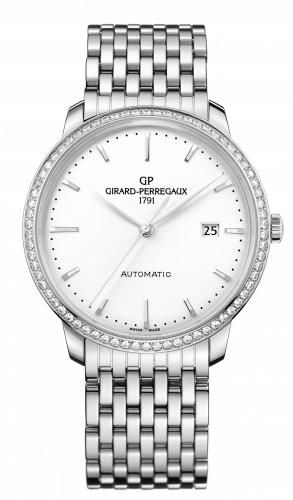 1966 40 Stainless Steel Bracelet Diamond