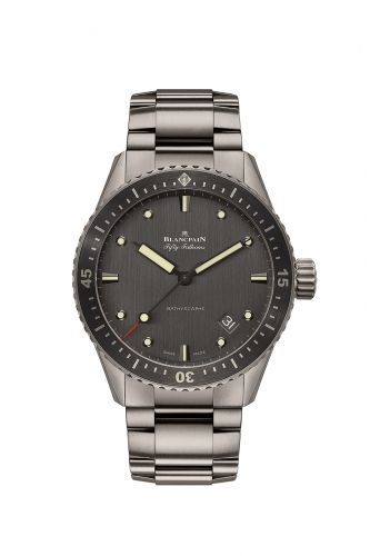Fifty Fathoms Bathyscaphe Titanium / Grey / Bracelet