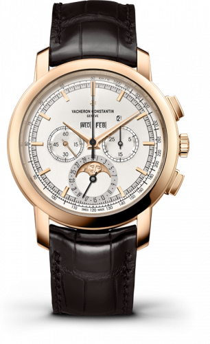 Traditionnelle Chronograph Perpetual Calendar Pink Gold / Silver
