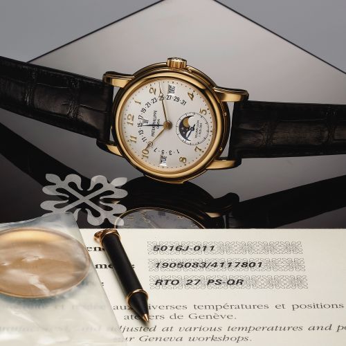 Tourbillon Minute Repeater Perpetual Calendar 5016 Yellow Gold