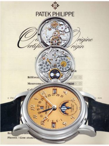 Tourbillon Minute Repeater Perpetual Calendar 5016 Platinum / Champagne Breguet