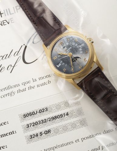 Perpetual Calendar 5050 Yellow Gold / Slate Breguet
