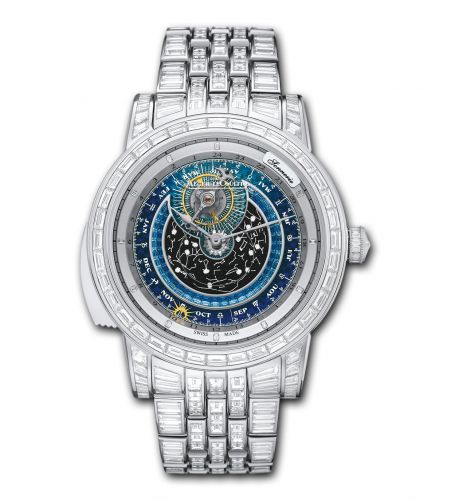 Master Grande Tradition Grande Complication White Gold Diamond Aventurine Bracelet