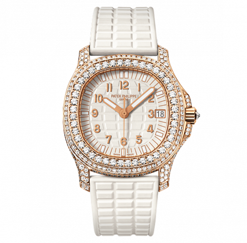 Aquanaut 5069 Rose Gold White
