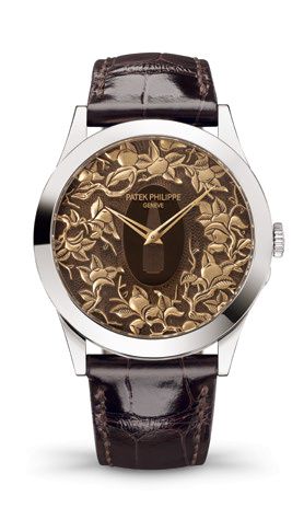 Calatrava 5089 Tsuba – Oranges and Flowers