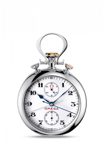 Olympic Pocket Watch 1932 White Gold