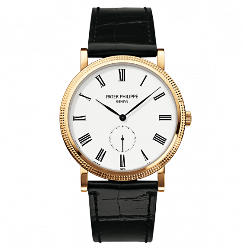 Calatrava 5119 Yellow Gold / White 