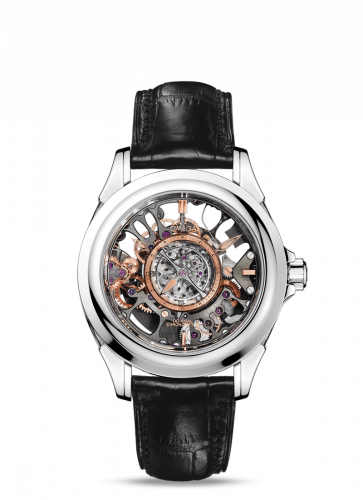 De Ville Tourbillon Co-Axial Platinum / Skeleton