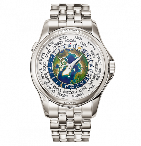 World Time 5131/1 Platinum / Earth
