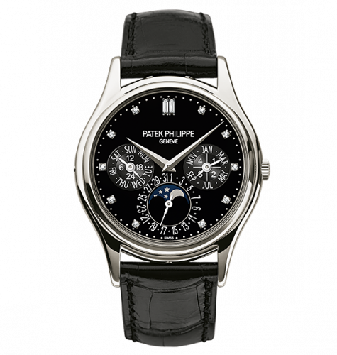 Perpetual Calendar 5140 Platinum Black