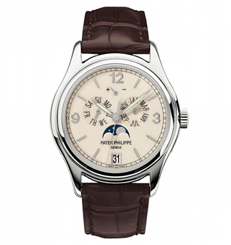 Annual Calendar 5146 White Gold / Cream