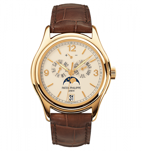 Annual Calendar 5146 Yellow Gold / Cream