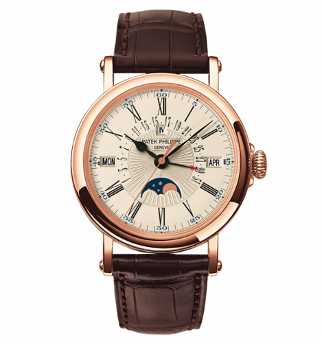 Perpetual Calendar 5159 Rose Gold / Silver