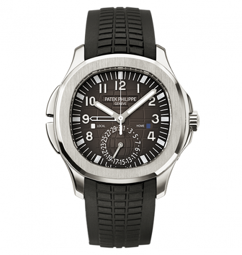 Aquanaut Travel Time 5164 Stainless Steel / Black